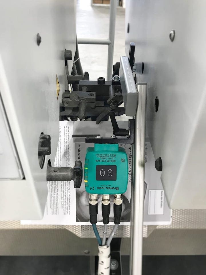 PPL Kamera- und Barcodesystem Detail seitlich