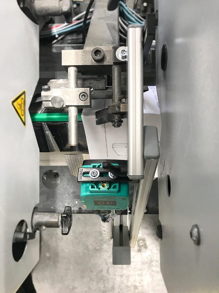 PPL Kamera- und Barcodesystem Detail oben