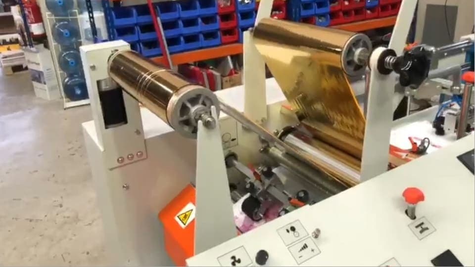Folienkaschiermaschine 3D-Veredelung